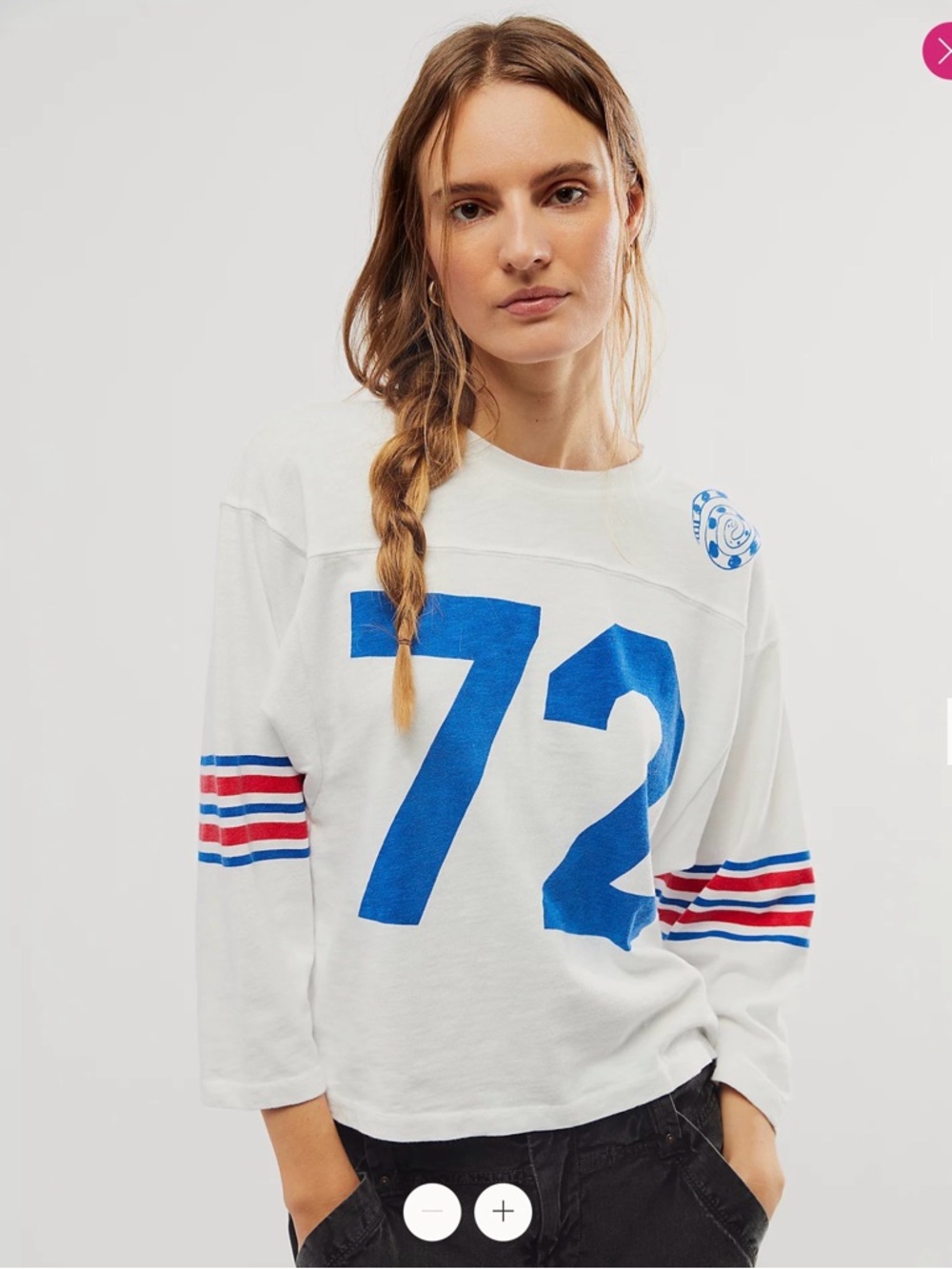 MOTHER The Footballer Tee, size M